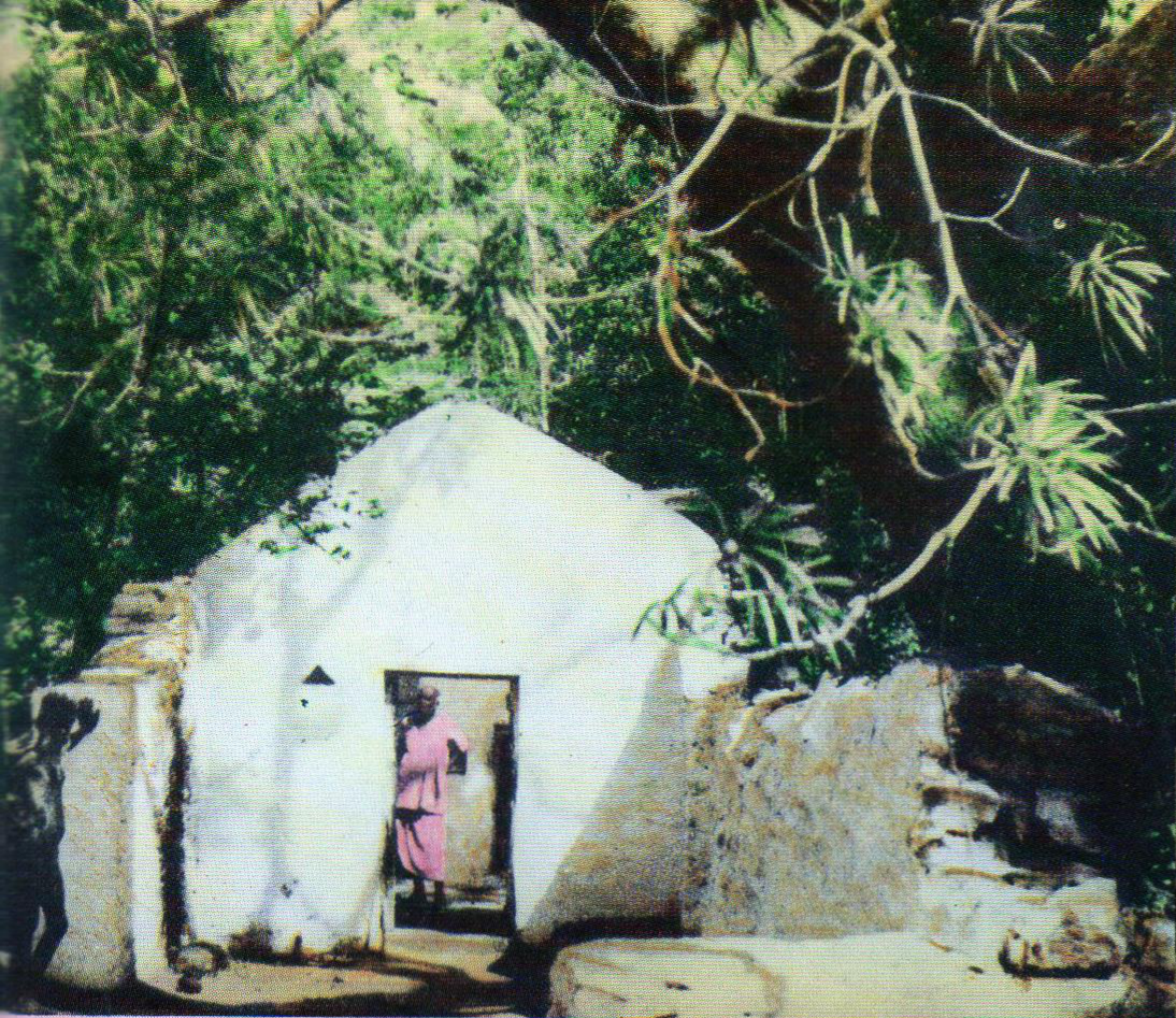 Mango Tree Cave: Sri Bhagavan’s summer residence.