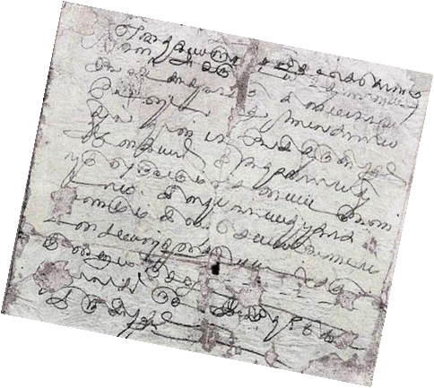 “…leaving a letter behind…”
