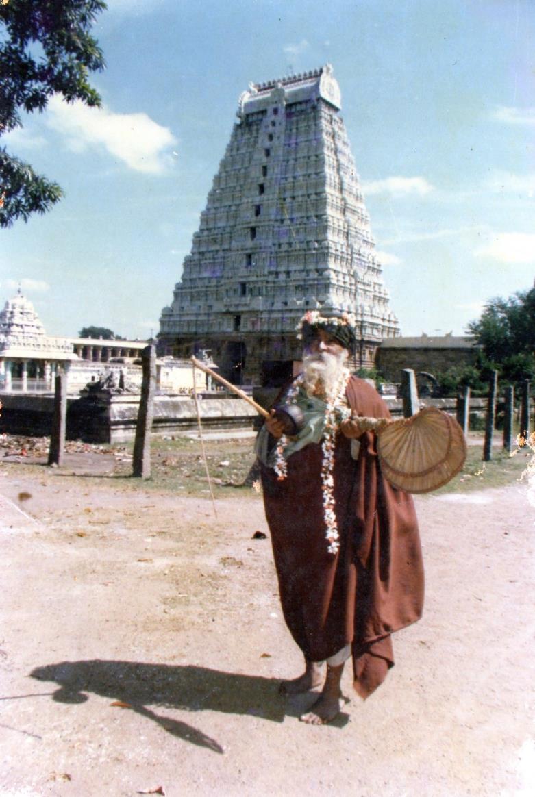 “…..set his feet again in holy Arunachala…..”