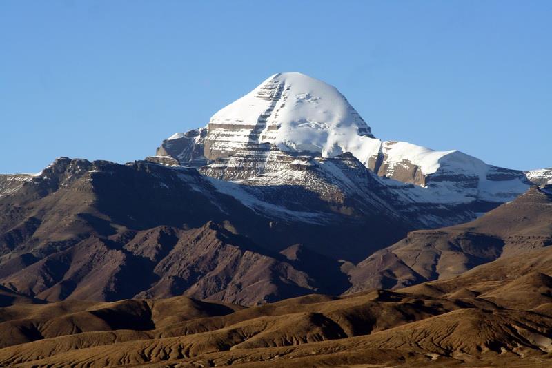 ‘Mount Kailash’ in the Himalayas