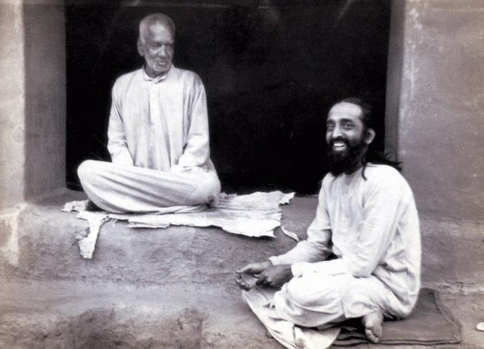 Swami Tapovan and Swami Chinmayananda