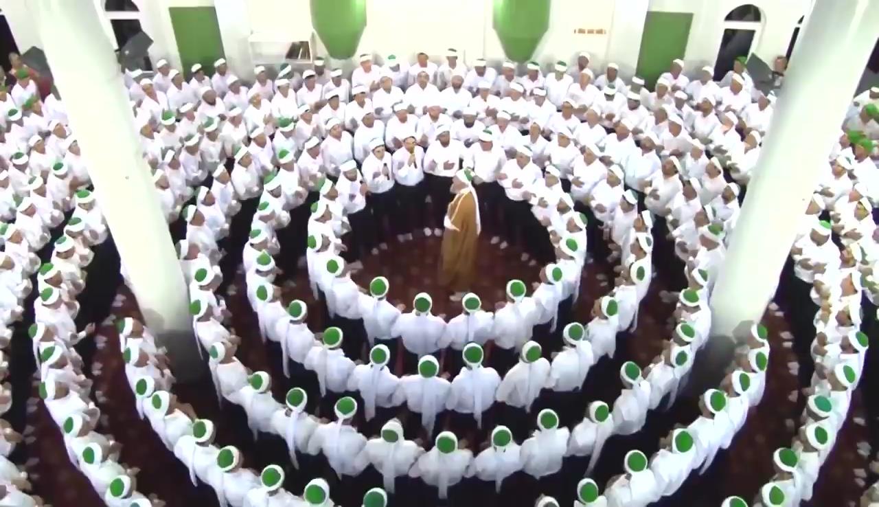 Dhikr or Zikr : ‘La Ila Ha ‘ (‘NOT I or I am NOT’) ‘Illa ILa Ha’ (‘ONLY YOU ARE’)