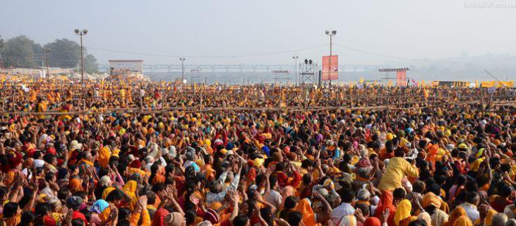 ‘Kumbha Mela’ at Haridwar: millions of Hindus offer worship to Ganga Mata