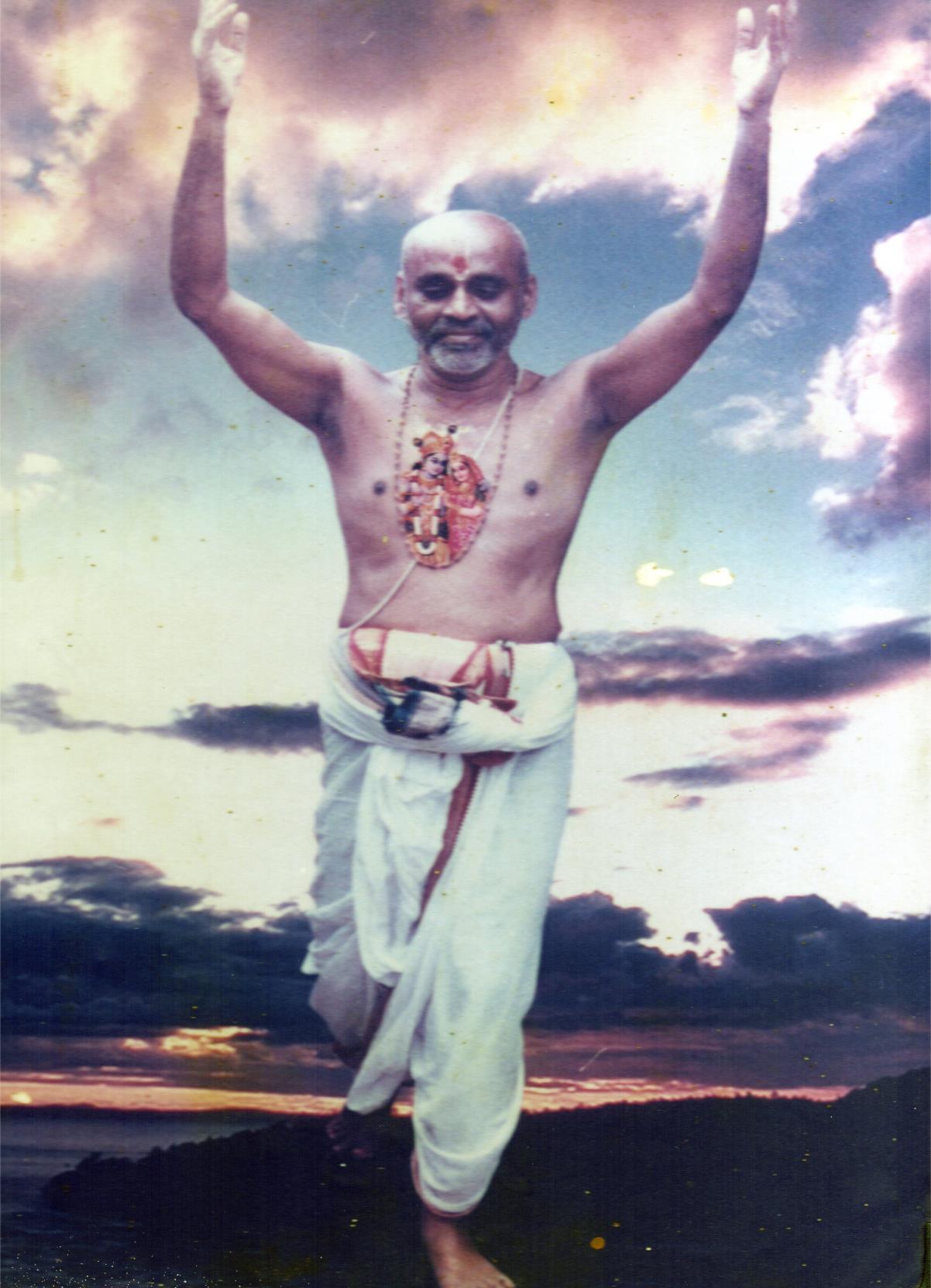 Sri Sri Anna in ecstasy (in Chaitanya bhava)