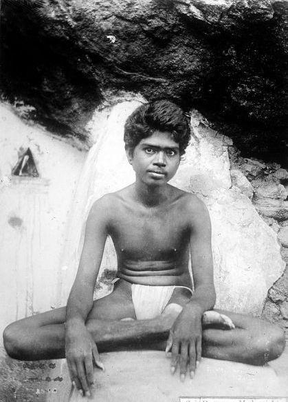 First known photograph of Ramana Maharshi