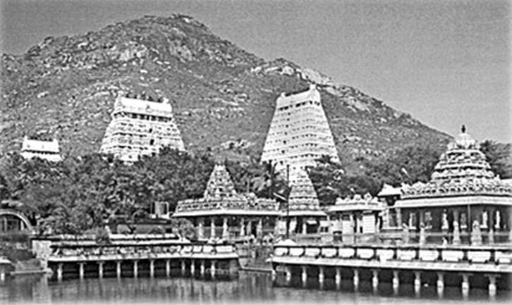 Towers within Arunachaleswara Temple