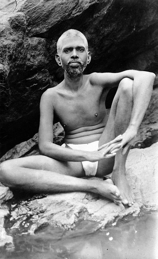 Sri Bhagavan at Skandashram