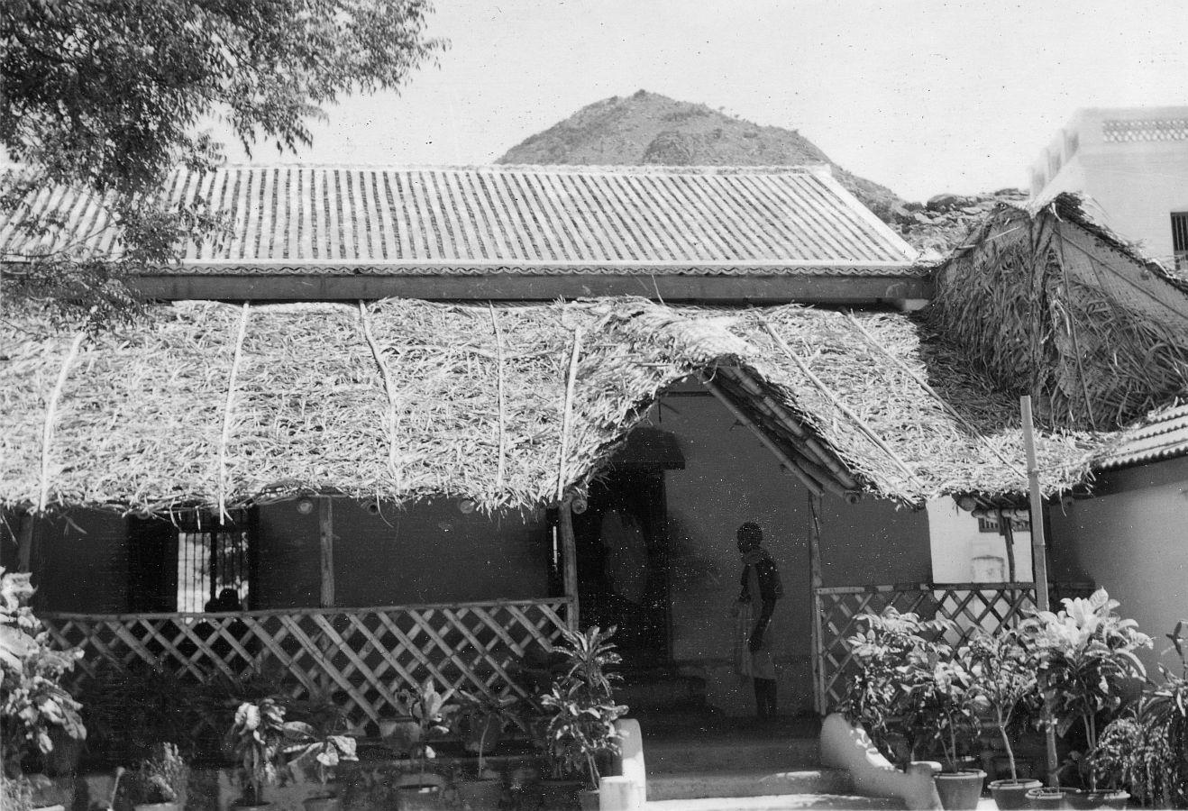 Old Hall in earlier days (South view)