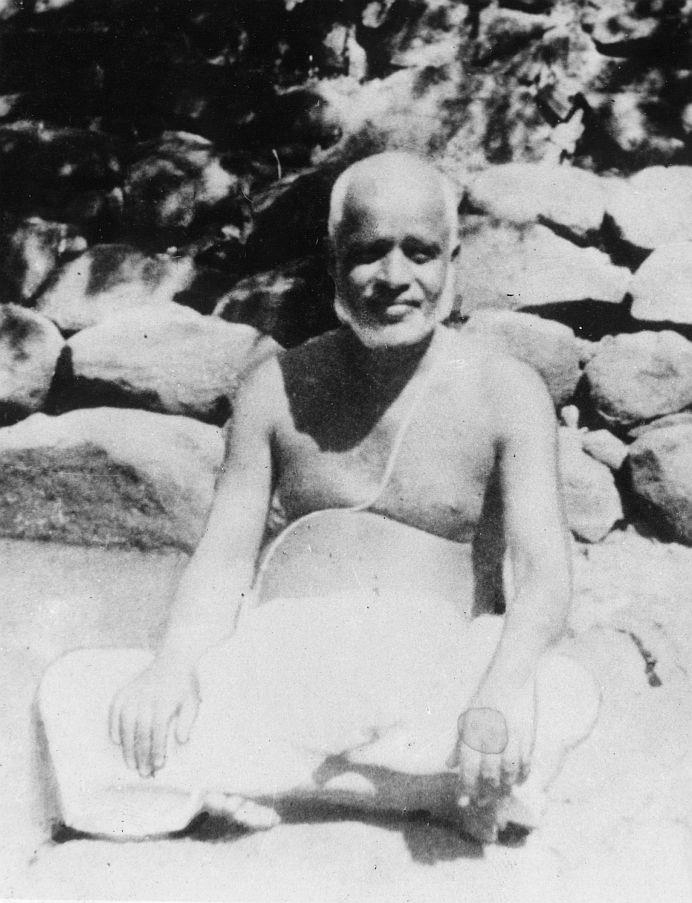 Munagala absorbed in his relentless daily sadhana of immersion in ‘Inner Silence’ at Palaakothu