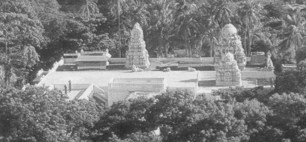 Bhagavan’s Samadhi Shrine adjacent to Matrubhuteswara Temple