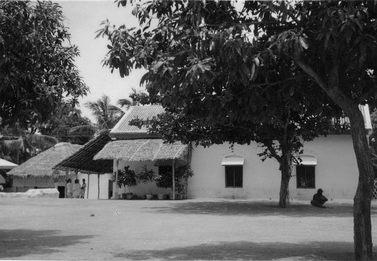 The wonderful dialogues recorded in ‘Maharshi’s Gospel’ took place in the Old Hall.