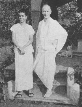 V. Ganesan with Arthur Osborne