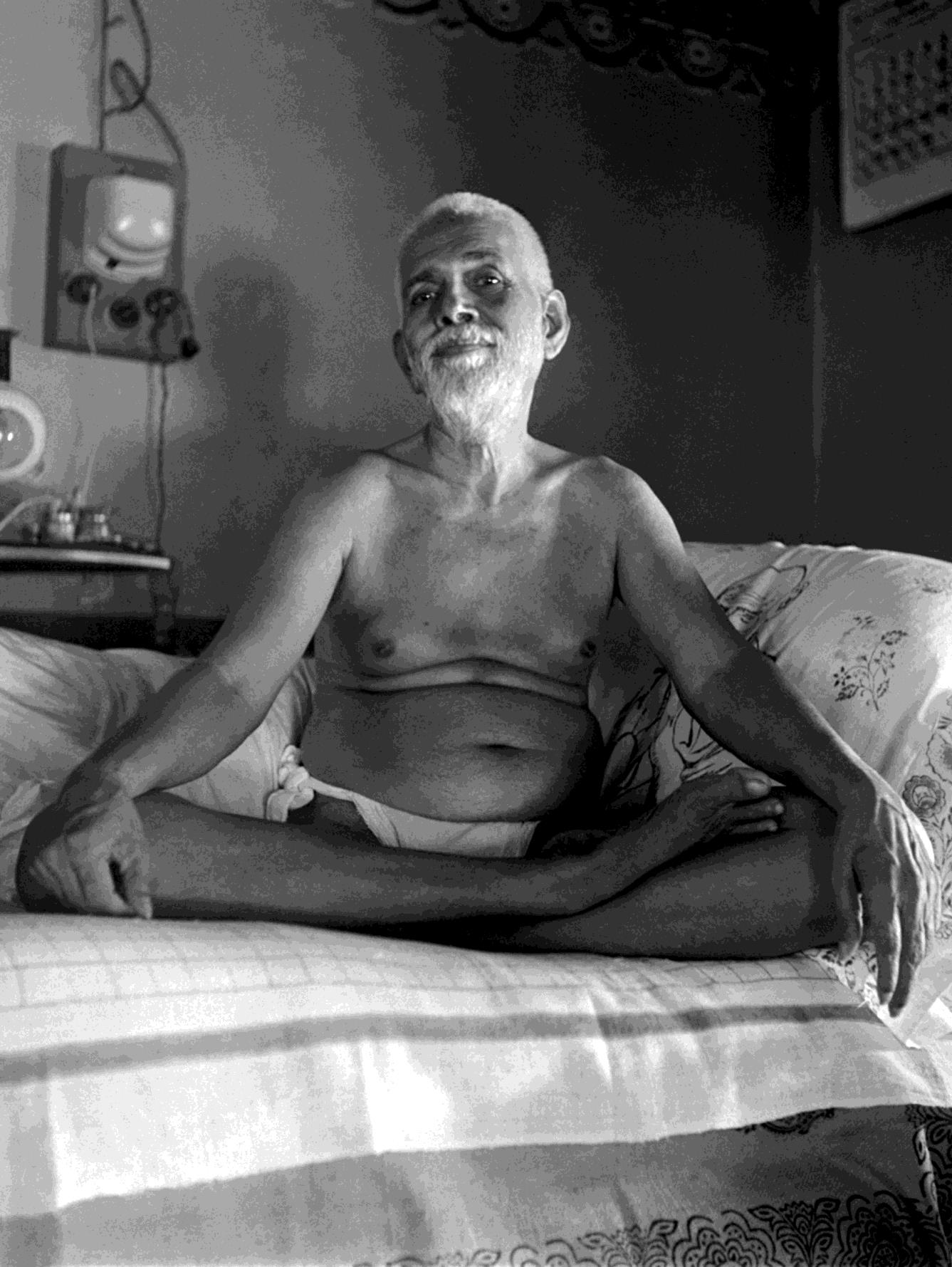 “…look from Bhagavan plunged me into deep meditation.”