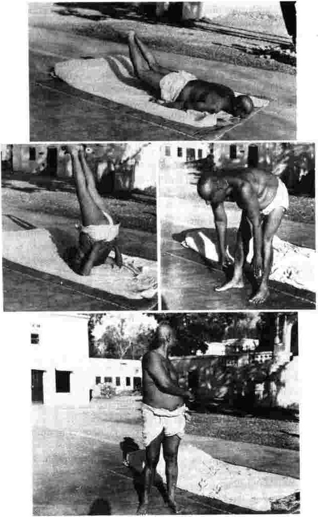 Swamiji was regular in his practise of asanas