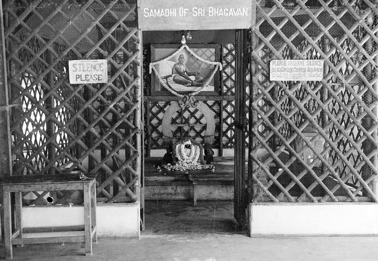 photo of Sri Bhagavan's Samadhi Shrine