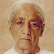 portrait photo, J.Krishnamurti