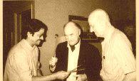photo of Ganesan with two men, San Diego