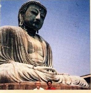 photo of the great bronze Buddha statue at Nara